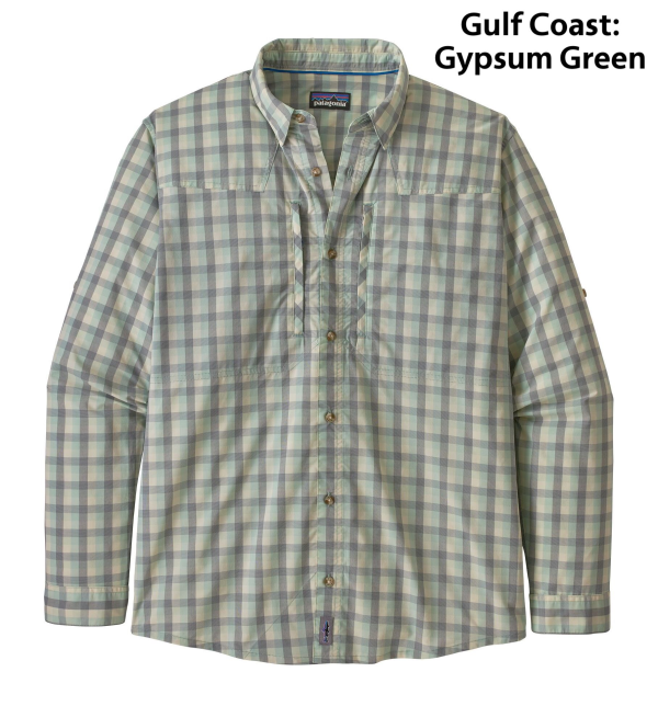 Patagnoia LS Sun Stretch Shirt 52198 GCGY Patagnoia LS Sun Stretch Shirt 52198 GCGY
